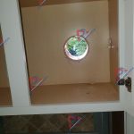 Microwave duct hood installation by Air of America Air Duct Cleaning Services