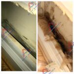 Duct cleaning before and after