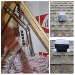 Vent hood installation with roof top