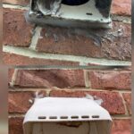 dryer vent exit- flapper- bird guard cleaning