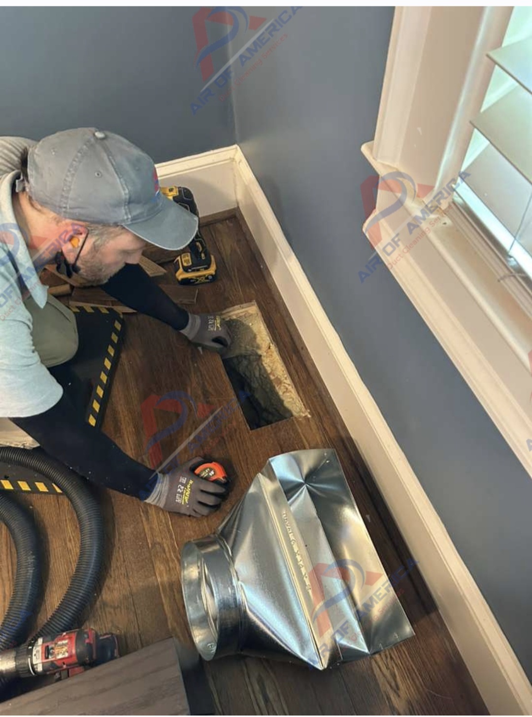 New supply register installation in Atlanta